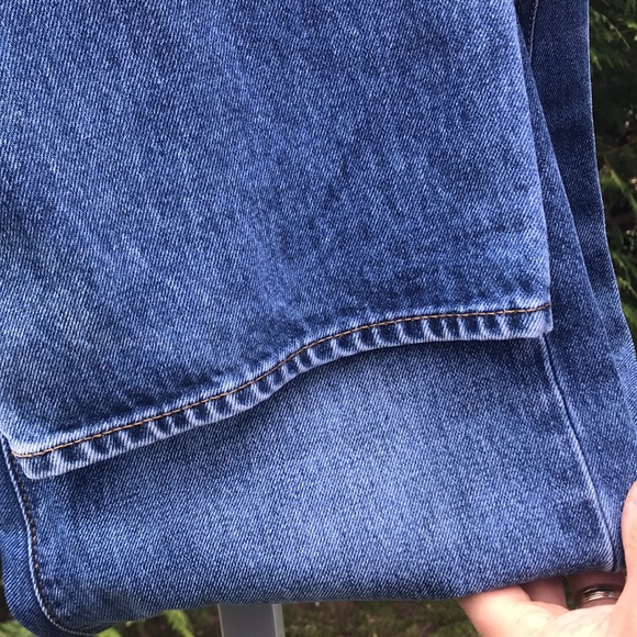 Lands' End Mens Blue Denim Jeans (#3) Size 32x32 - Picture 7 of 12